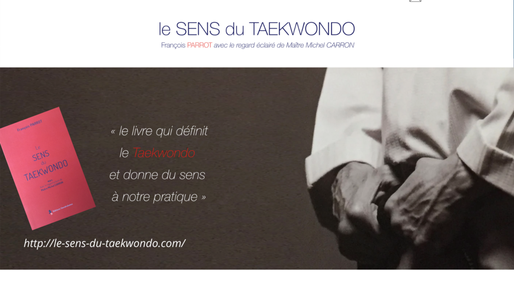 Le Sens du Taekwondo - Le livre