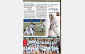 Michel Carron de passage à l'Institut de Taekwondo pour le passage de grade annuel. Reportage Taekwondo Choc. 